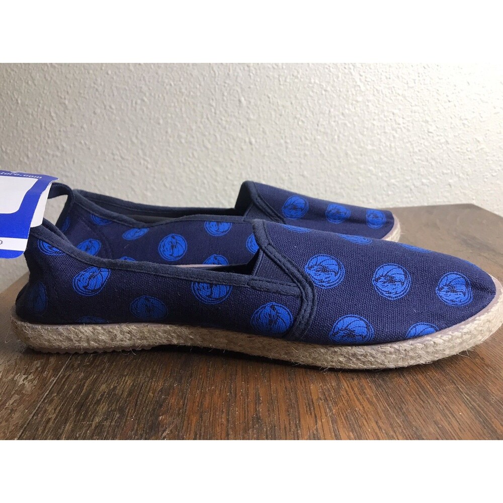 FOCO Women's NBA Dallas Mavericks Espadrille Canvas Shoes - Size 9/10 Large  NWT